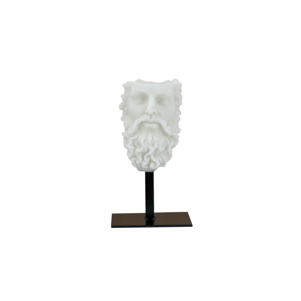 Artekko Figurine Λευκό Επιτραπέζιο Διακοσμητικό Ρητίνης (14.8x12.3x25.8)cm Artekko B8581