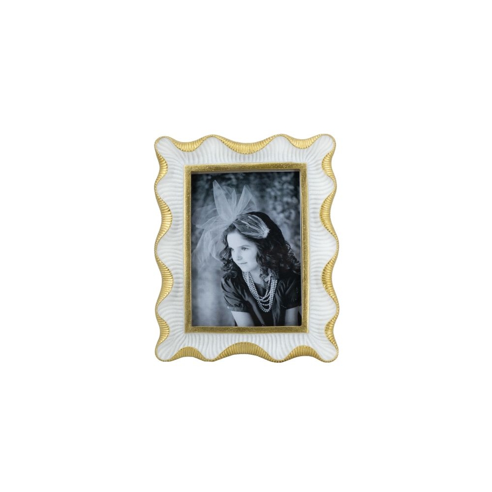 Artekko Frame Λευκή Κορνίζα Ρητίνης για Φωτογραφία 4Χ6