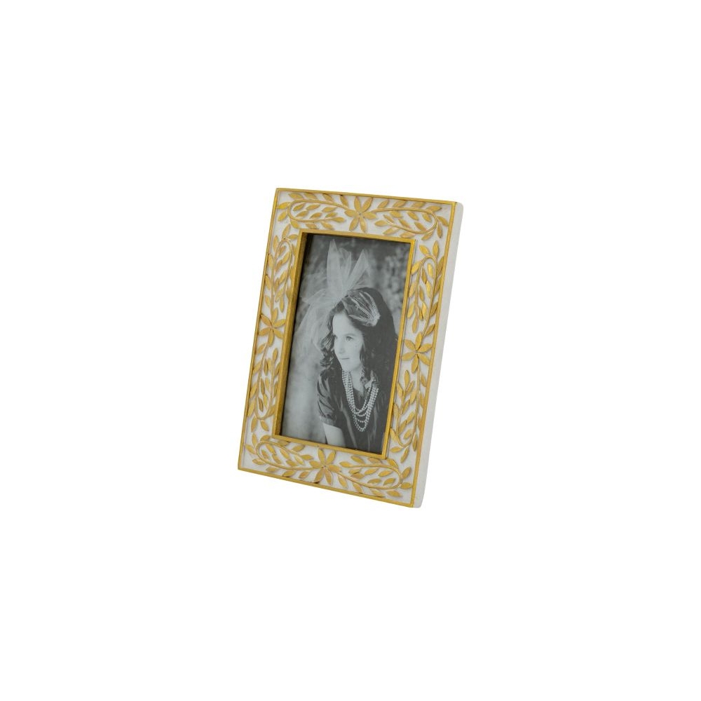 Artekko Frame Λευκή Κορνίζα Ρητίνης για Φωτογραφία 4Χ6