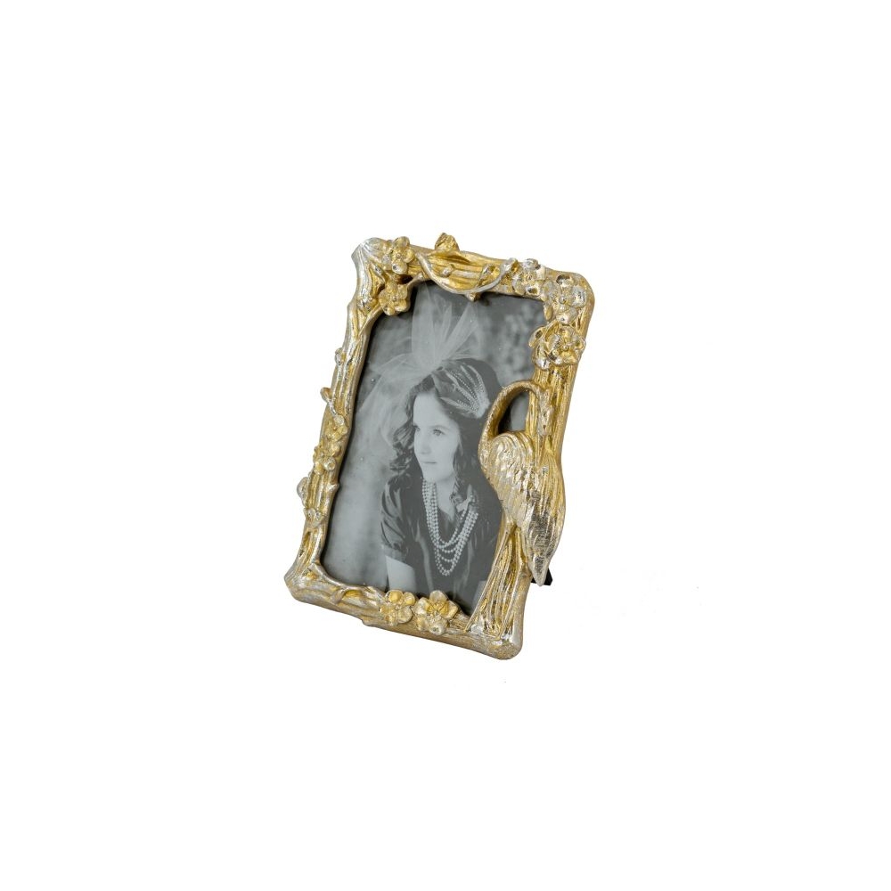 Artekko Frame Χρυσή Κορνίζα Ρητίνης για Φωτογραφία 4Χ6