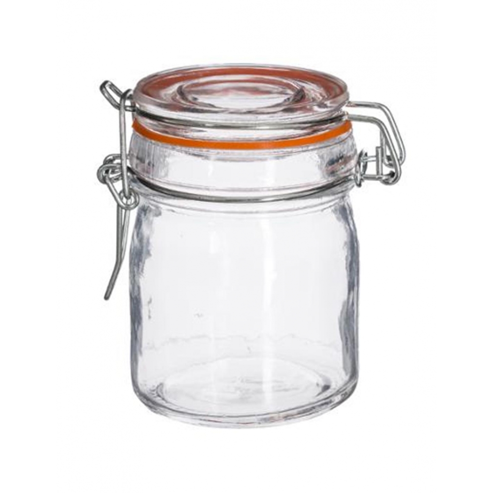 Βαζάκι γυαλ.με καπάκι 150ml Plastona 07.146402