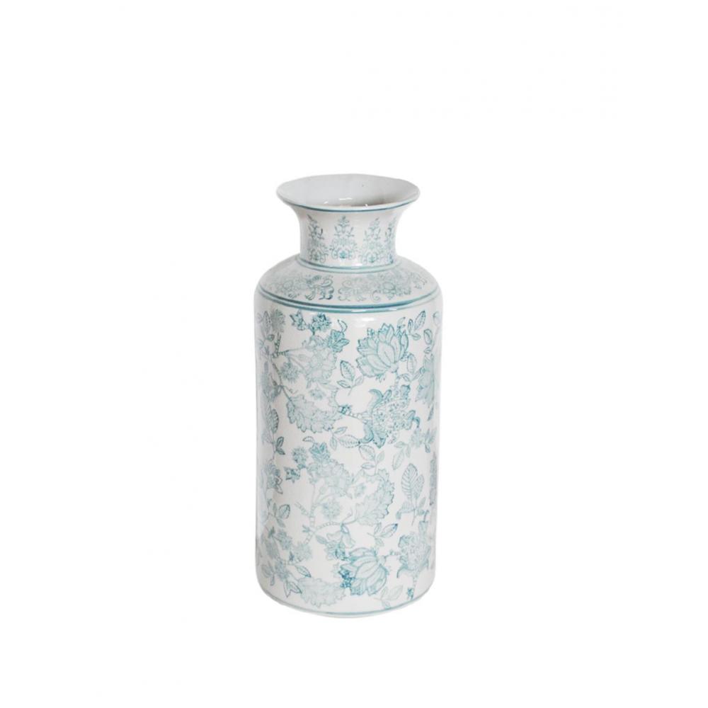 Βάζο celadon green porc.flower 18x41cm Plastona 00.03.34022