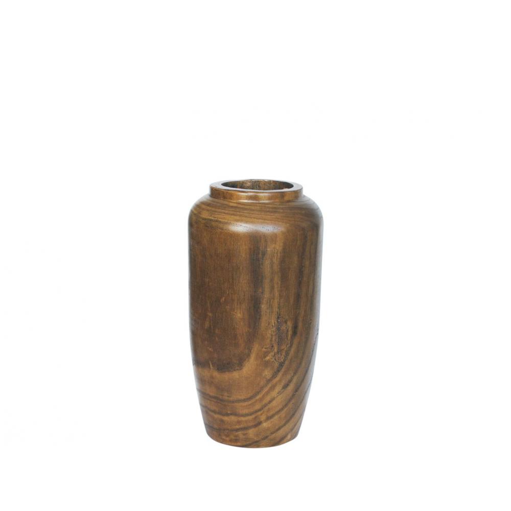 Βάζο δαπέδου mango καφέ vintage Φ25Η48,5cm Plastona 00.07.75549