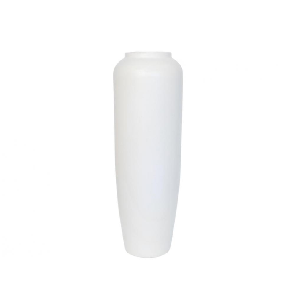 Βάζο δαπέδου mango λευκό Φ23,5Η70cm Plastona 00.07.75552
