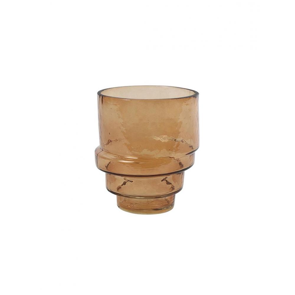 Βάζο γυαλ.Angelica καφέ 13Χ15 Plastona 013.797280