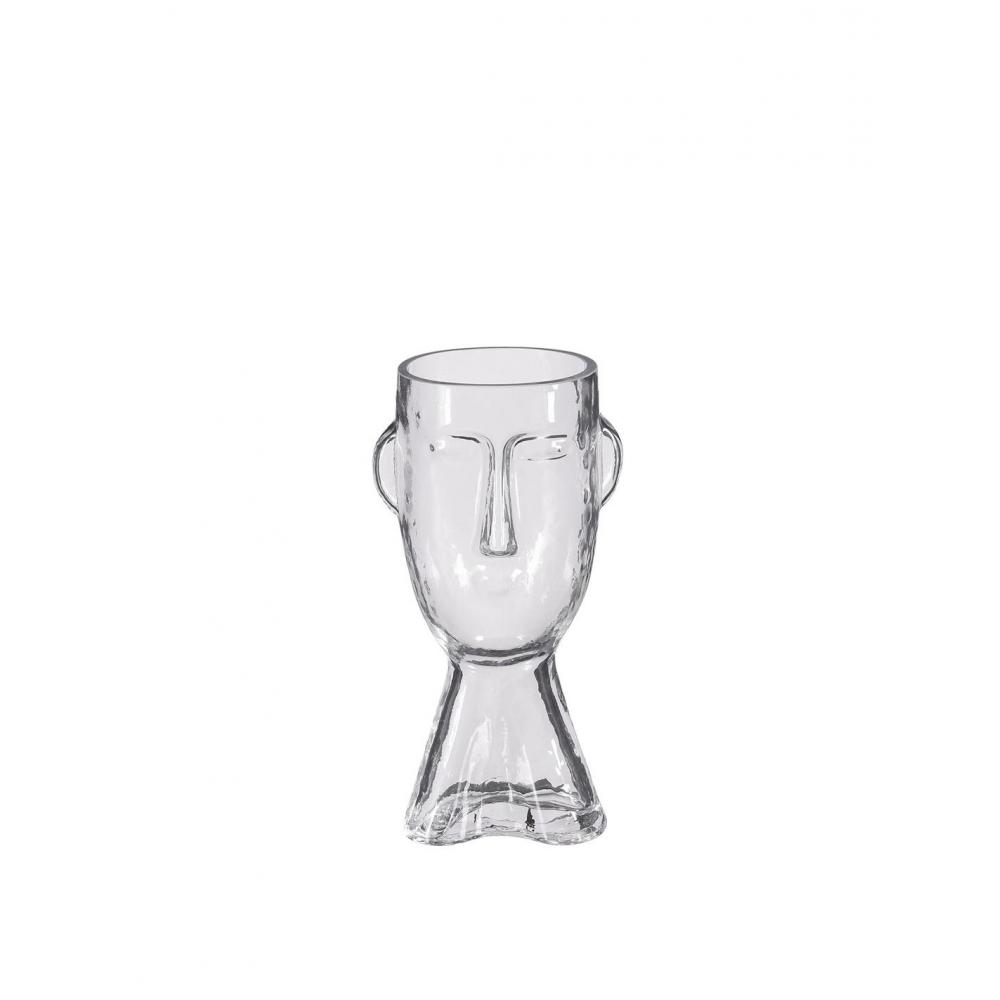Βάζο γυαλ.διαφ.FACE 12Χ24 Plastona 02.1122528