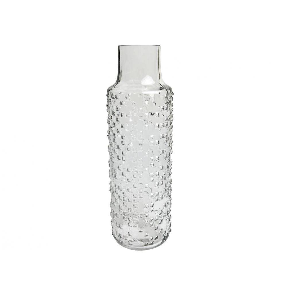 Βάζο γυαλ. διάφανο Φ12.5Η39cm Plastona 00.03.32529