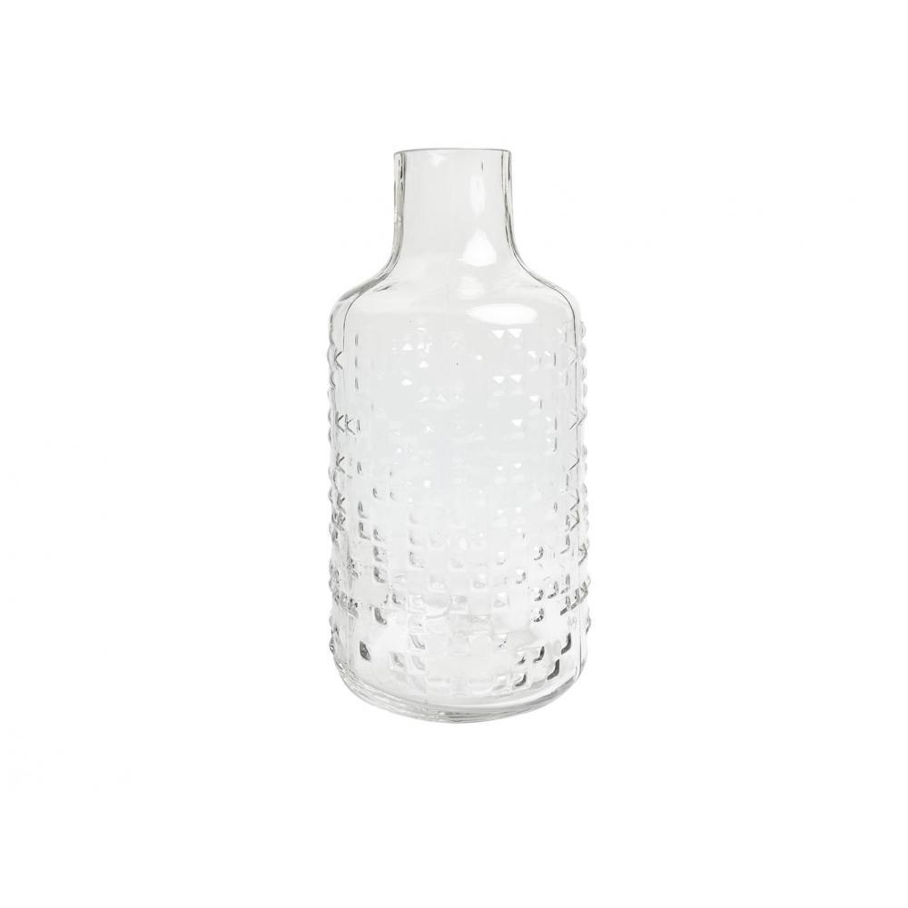Βάζο γυαλ. διάφανο Φ15,5Η30cm Plastona 00.03.32527
