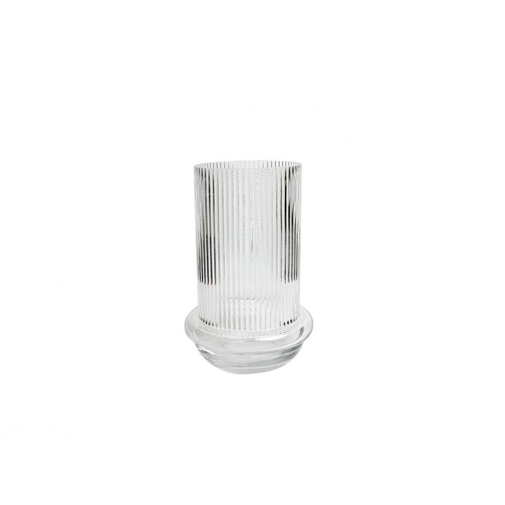 Βάζο γυαλ. διάφανο Φ15Η23cm Plastona 00.03.32533