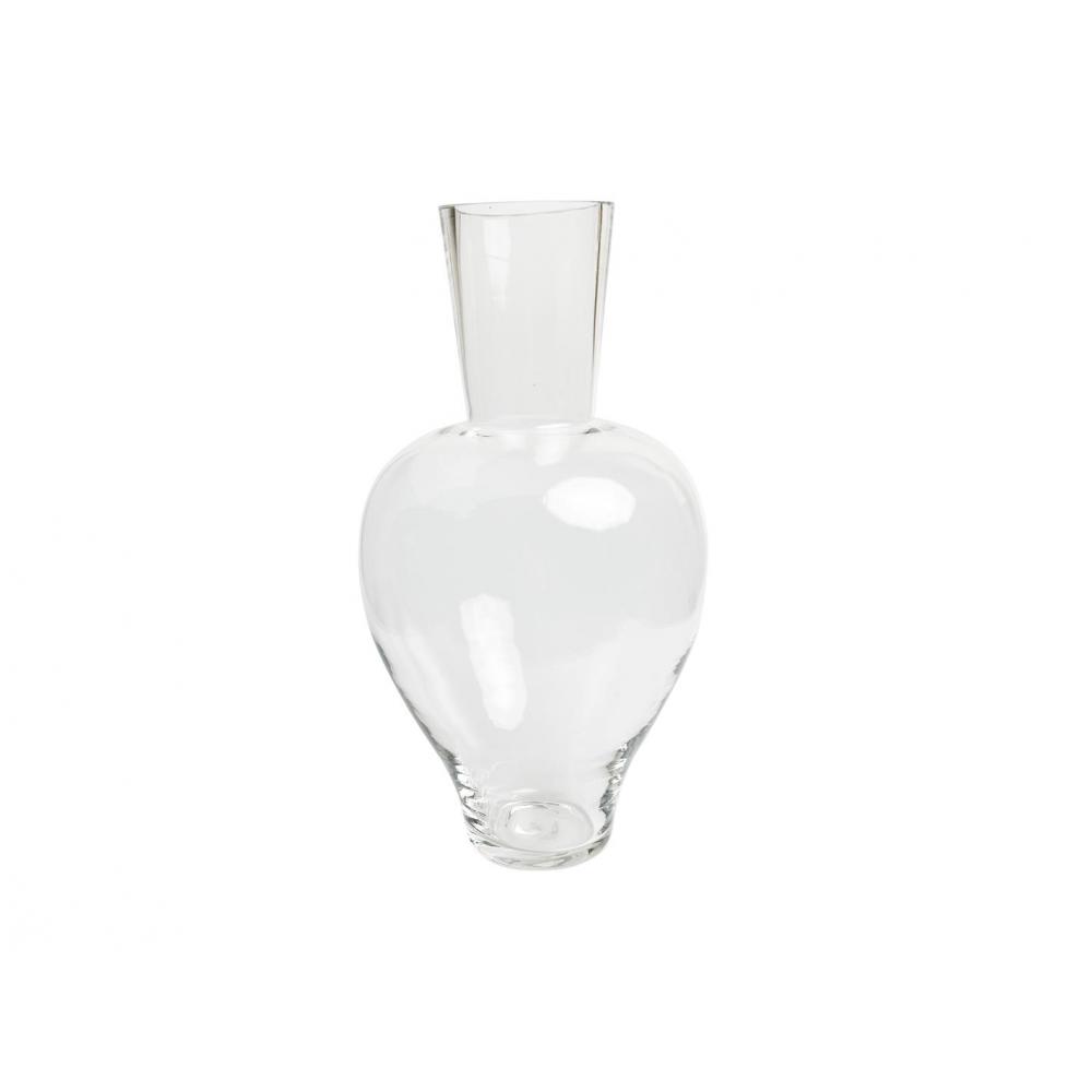 Βάζο γυαλ. διάφανο Φ17Η34cm Plastona 00.03.32517