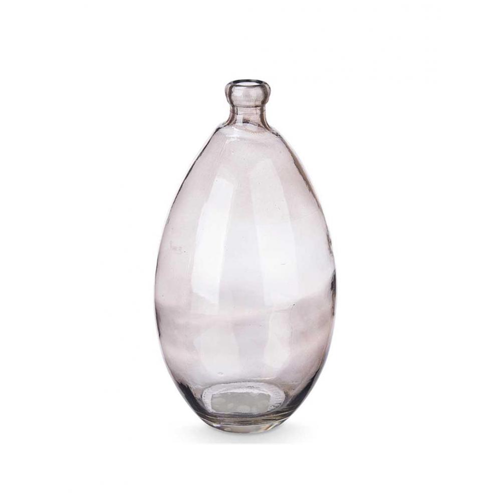 Βάζο γυάλ.γκρι στενό στόμιο Φ17Η30cm Plastona 029.86150