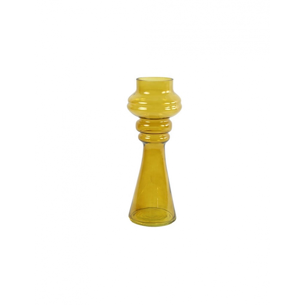 Βάζο γυαλ.κίτρινο 13Χ35 Plastona 013.772321