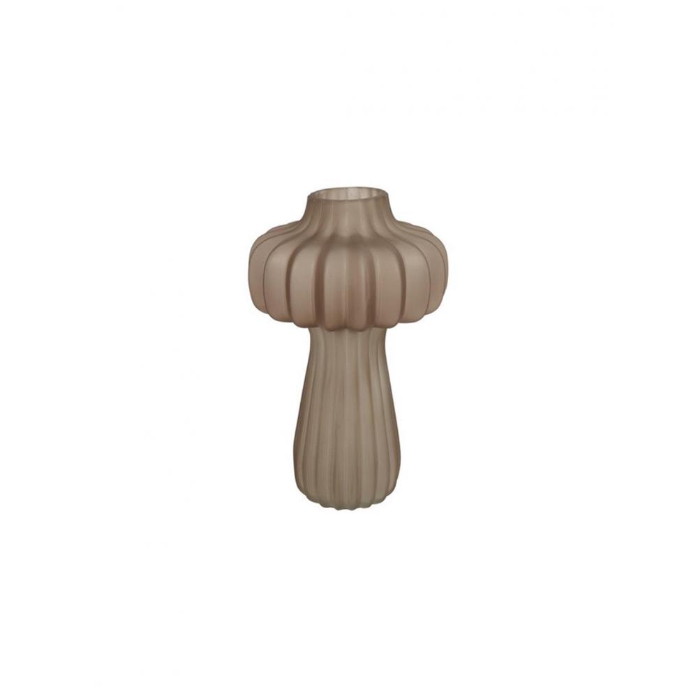 Βάζο γυαλ.LENORE ματ καφέ 17X21 Plastona 013.825448