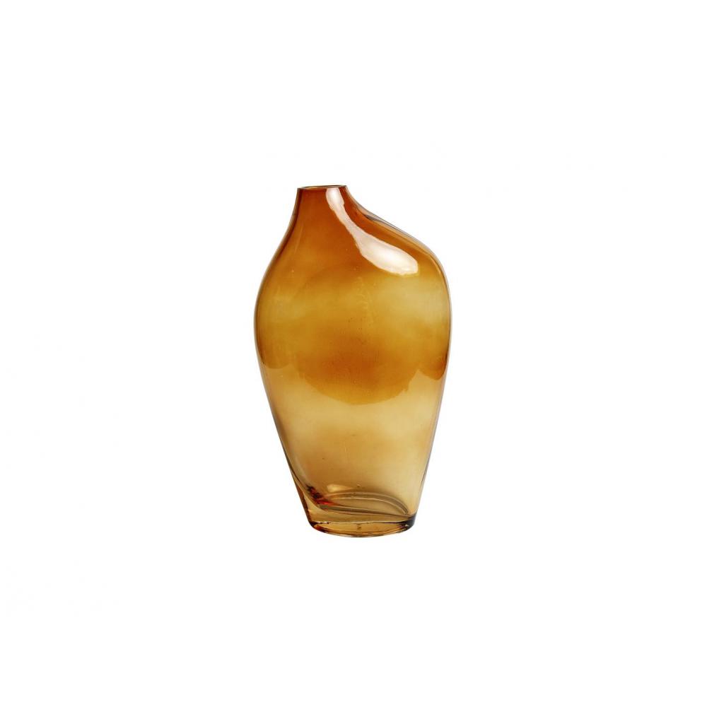 Βάζο γυαλ. Μελί 8Χ14Η24,5cm Plastona 00.03.32526