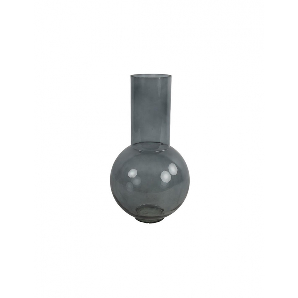 Βάζο γυαλ.μπουλ σωλήνας γκρι 25Χ44 Plastona 013.787847