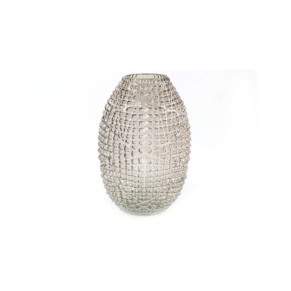 Βάζο γυαλ.οβάλ γκρι 20,5Χ30 Plastona 013.765716