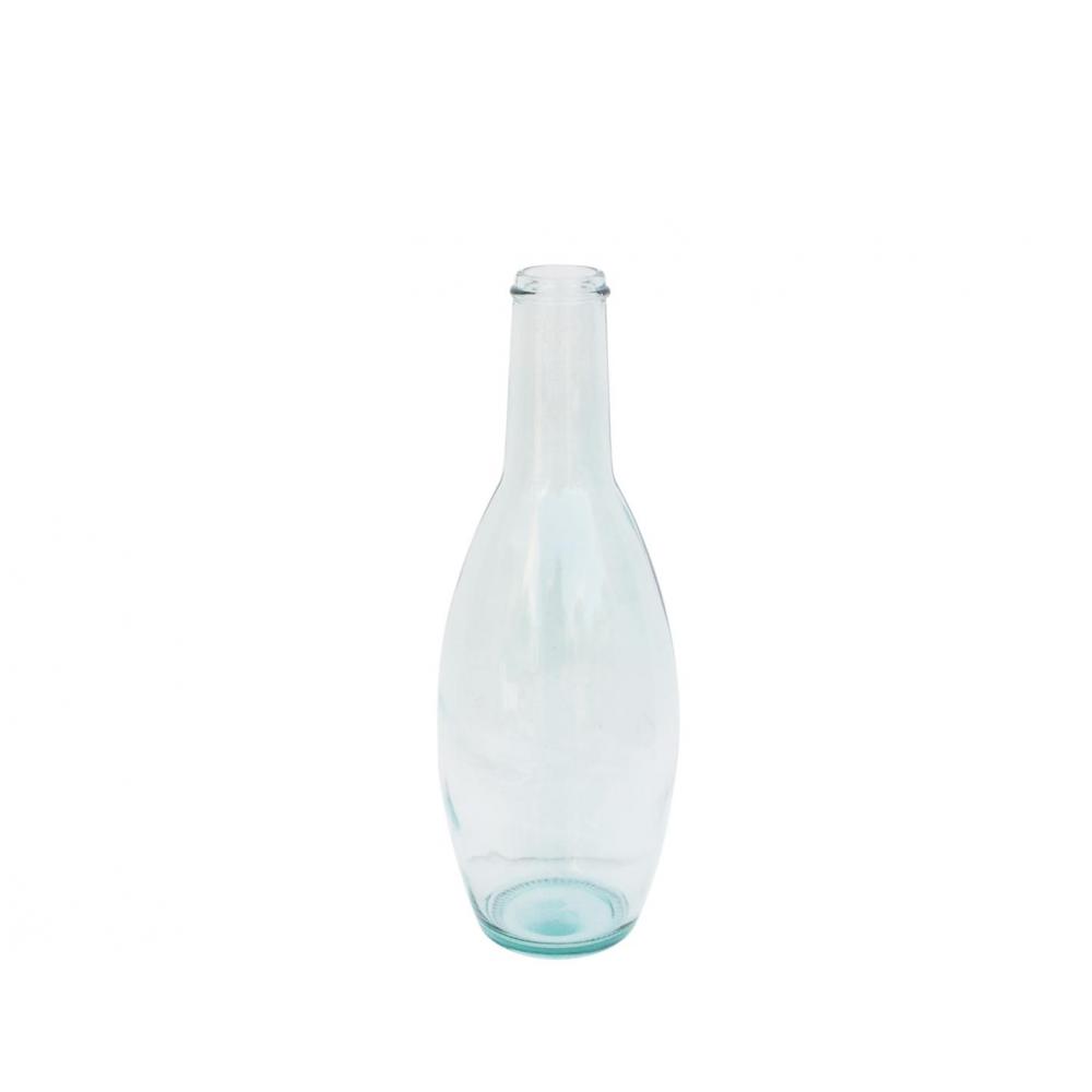 Βάζο γυάλ.recycled Διάφανο Η45cm Plastona 028.6010