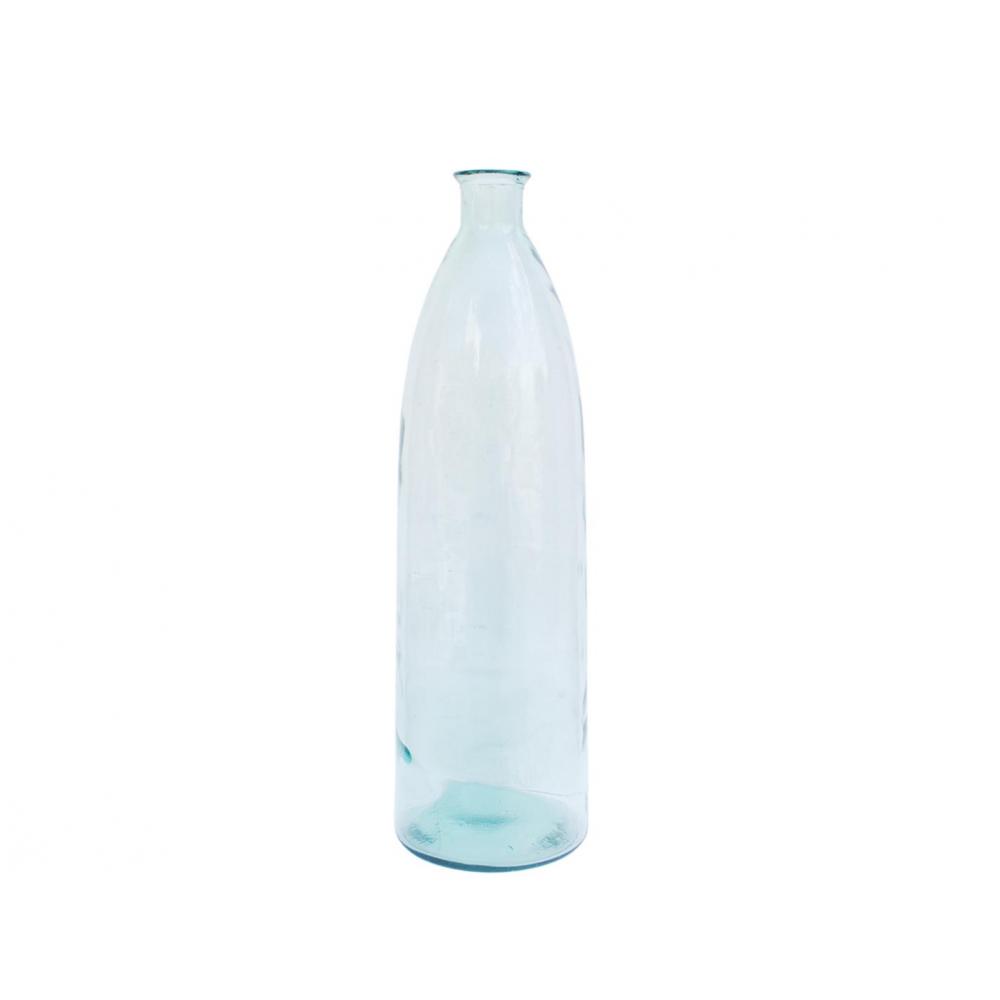 Βάζο γυάλ.recycled Διάφανο Η81cm Plastona 028.6075