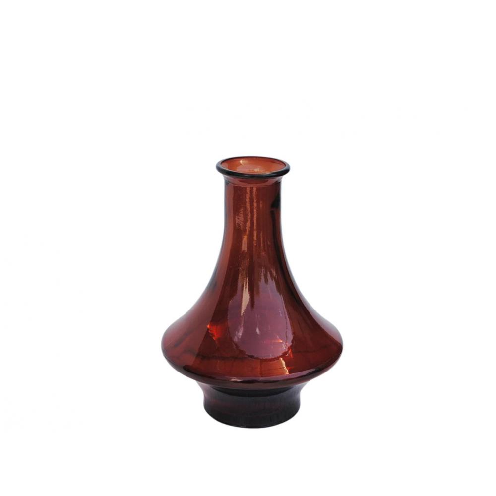 Βάζο γυάλ.recycled Κόκκινο Η28cm Plastona 028.6081C042
