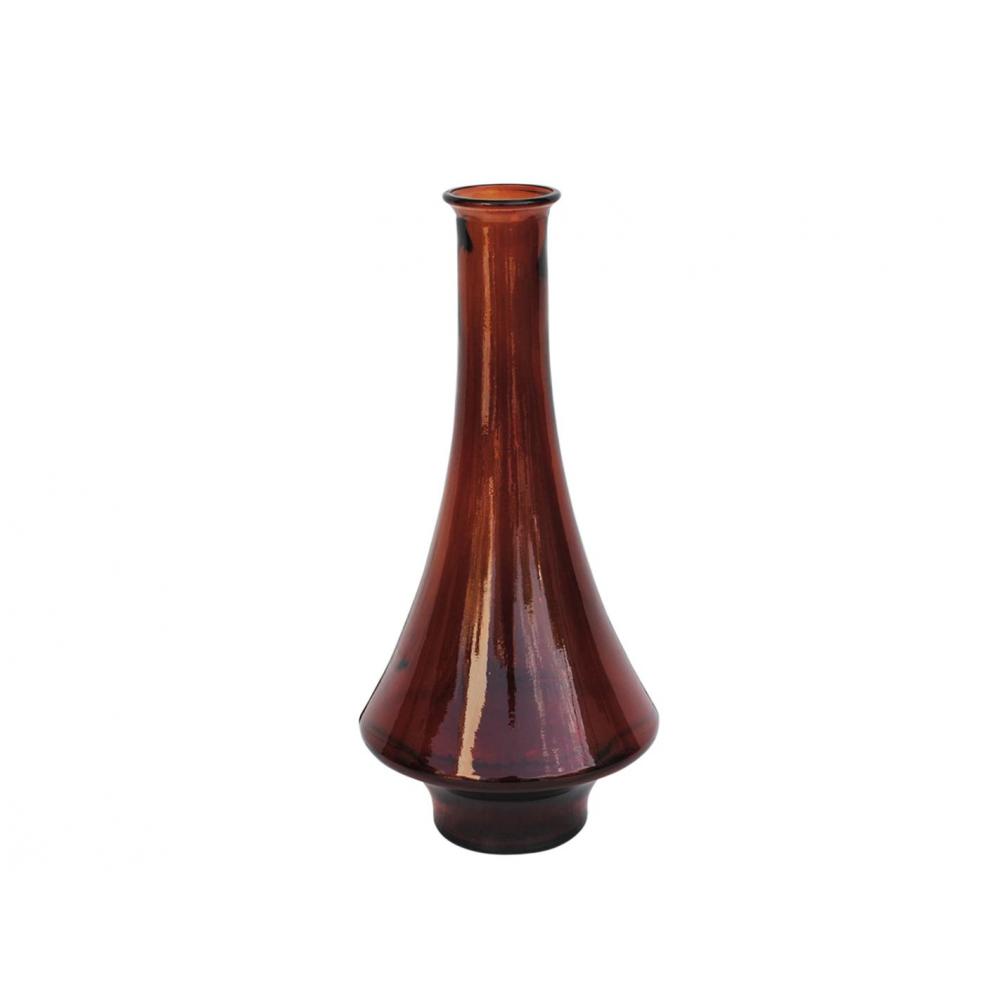 Βάζο γυάλ.recycled Κόκκινο Η45cm Plastona 028.6080C042