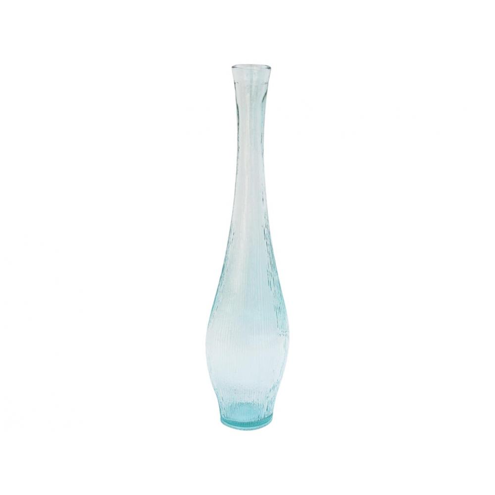 Βάζο γυάλ.recycled διάφανο Η50cm Plastona 028.6084