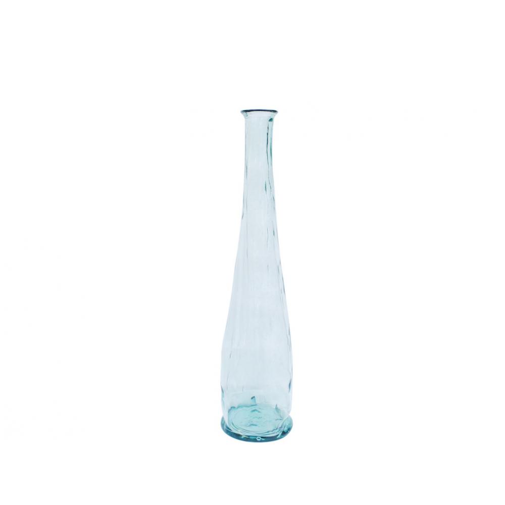 Βάζο γυάλ.recycled διάφανο Η80cm Plastona 028.6087