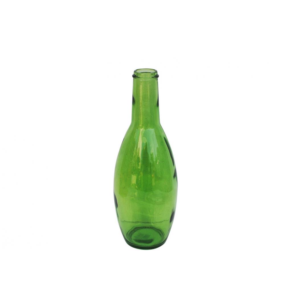 Βάζο γυάλ.recycled πράσινο Η45cm Plastona 028.6010C044