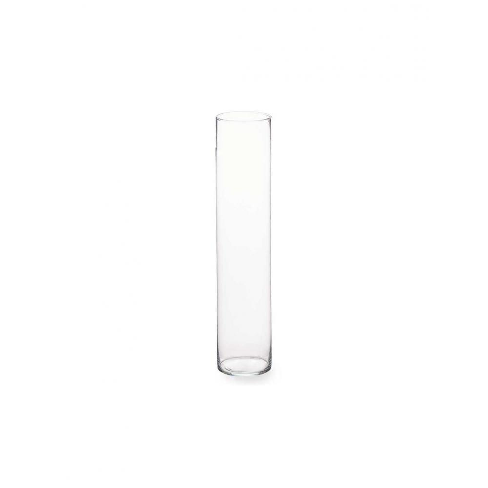 Βάζο κυλινδρικό  γυαλ. Φ15Η70cm Plastona 029.82163