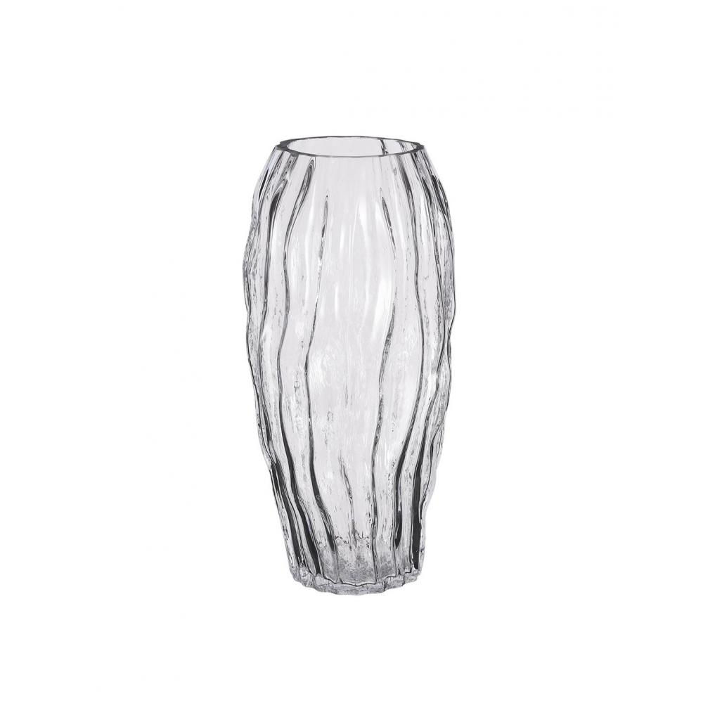 Βάζο γυάλινο διάφανο FELINE Φ14 Η33CM Plastona 02.1122490