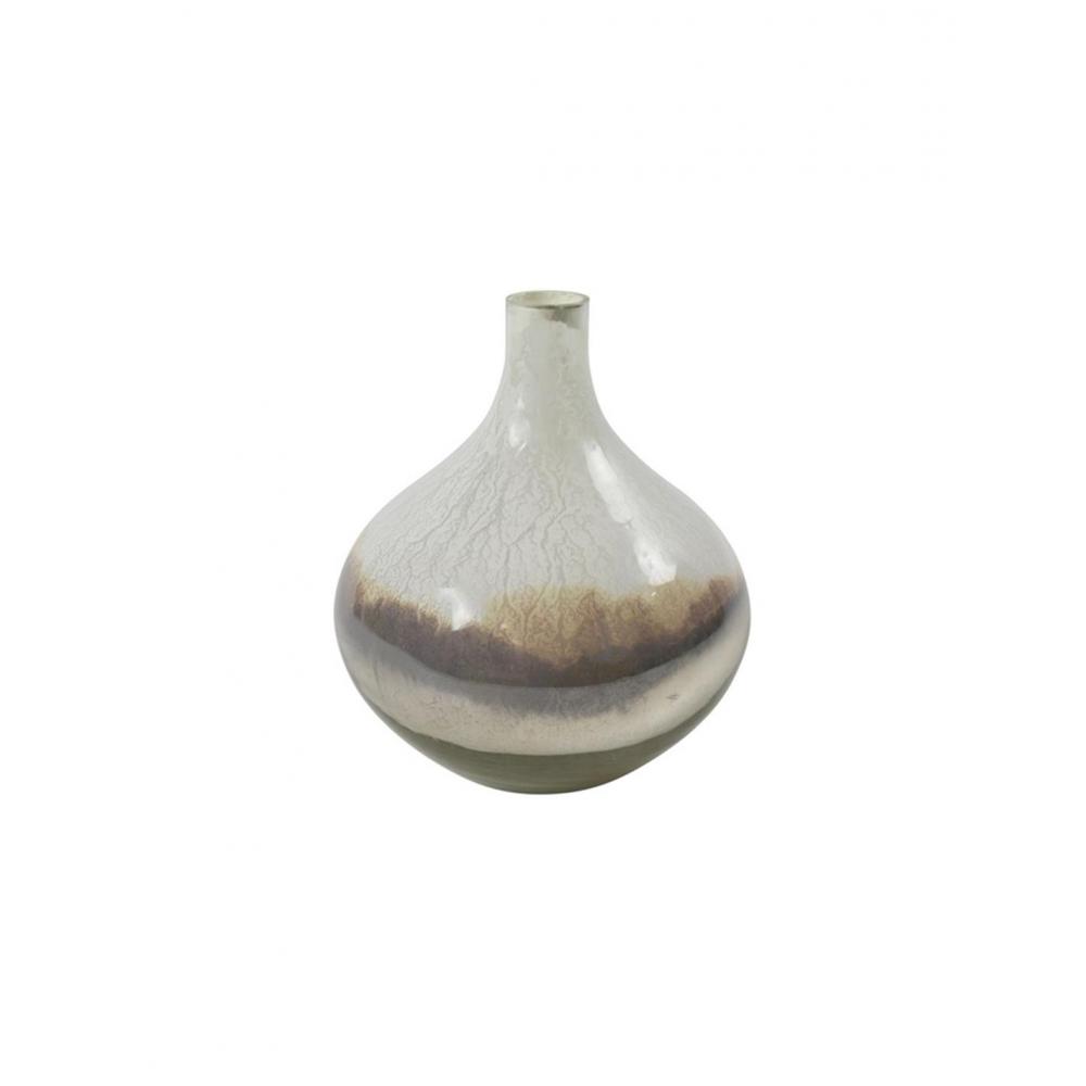 Βάζο γυάλινο καφέ νερά Φ20Η23CM Plastona 013.801277
