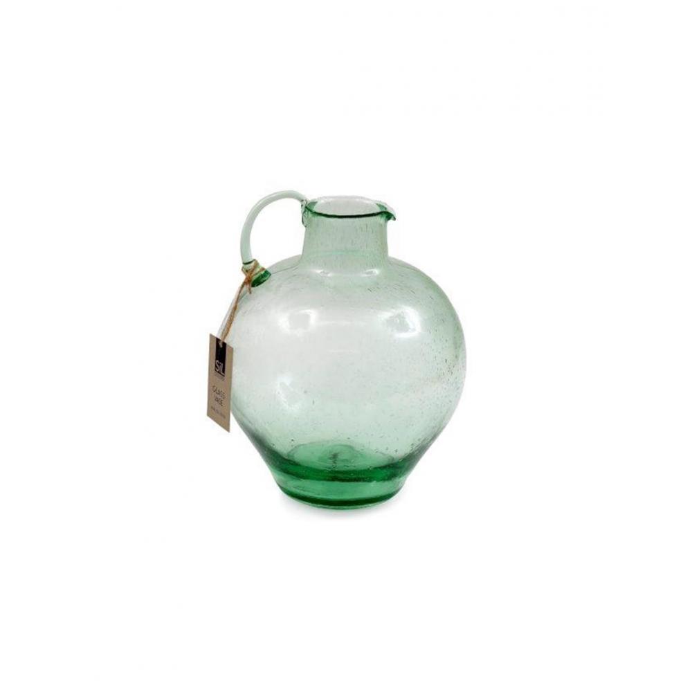 Βάζο κανάτα γυαλ.διάφανο 20x25cm Plastona 014.OR6385