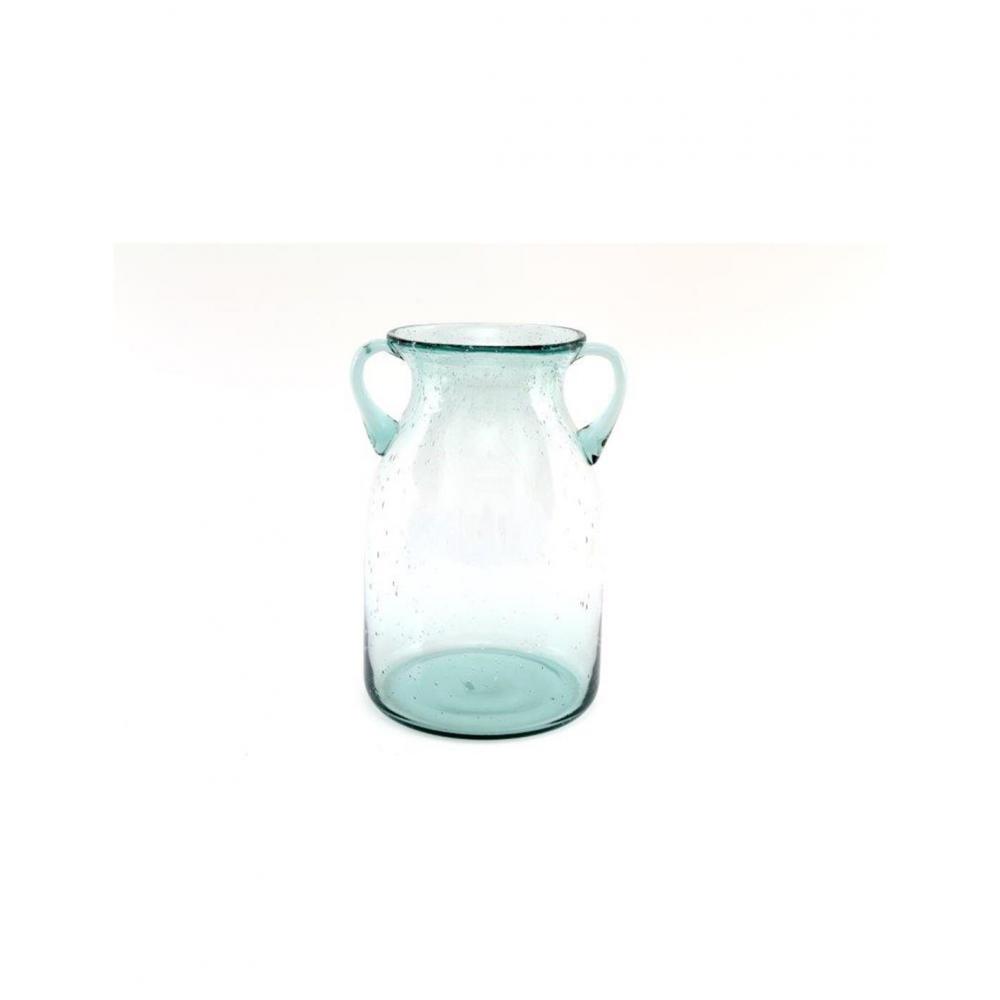Βάζο κανάτα γυαλ.με χερούλια 24x16cm Plastona 014.DA0007