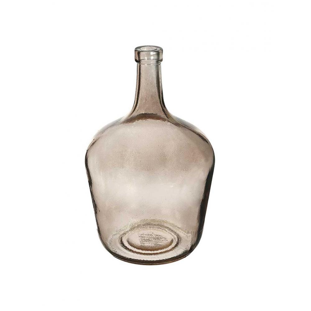 Βάζο/καράφα γυάλ.γκρι/ψηλό στόμιο 2L/ 15,5x25cm Plastona 029.86144