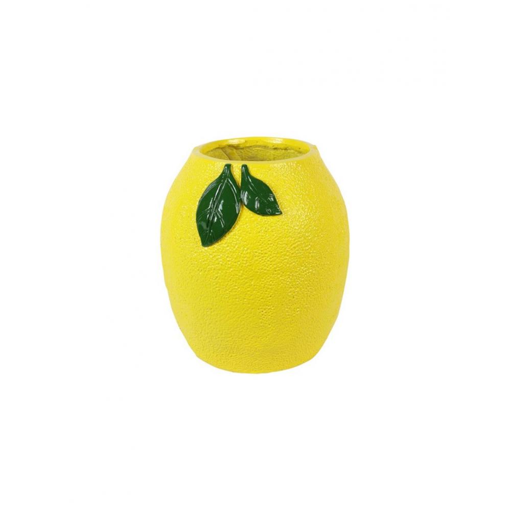 Βάζο / κασπώ κεραμ.λεμόνι 30Χ34,5 Plastona 013.829257