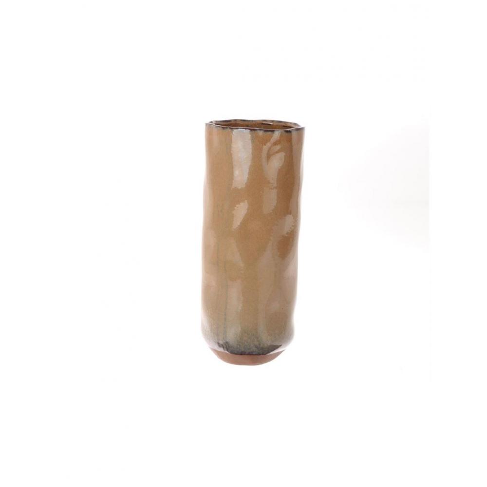 Βάζο κεραμ. Coffee Φ16,5 Η38,5cm Plastona 012.862250078