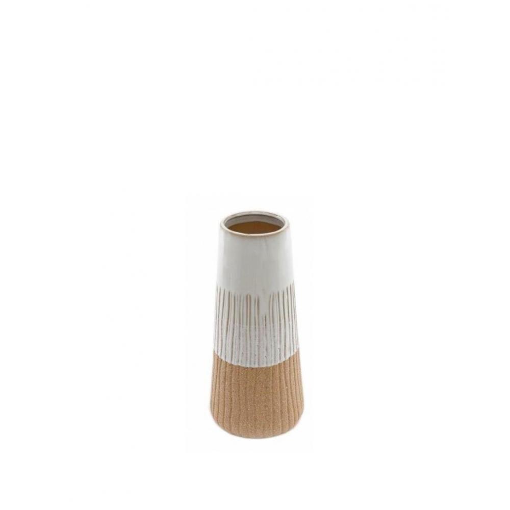 Βάζο κεραμ.glazed 27,5εκ. Plastona 014.NI1048
