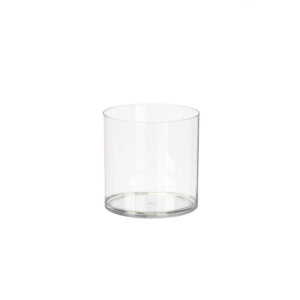 Βάζο κυλινδρικό ακρυλικό 15x15cm Plastona 029.11150