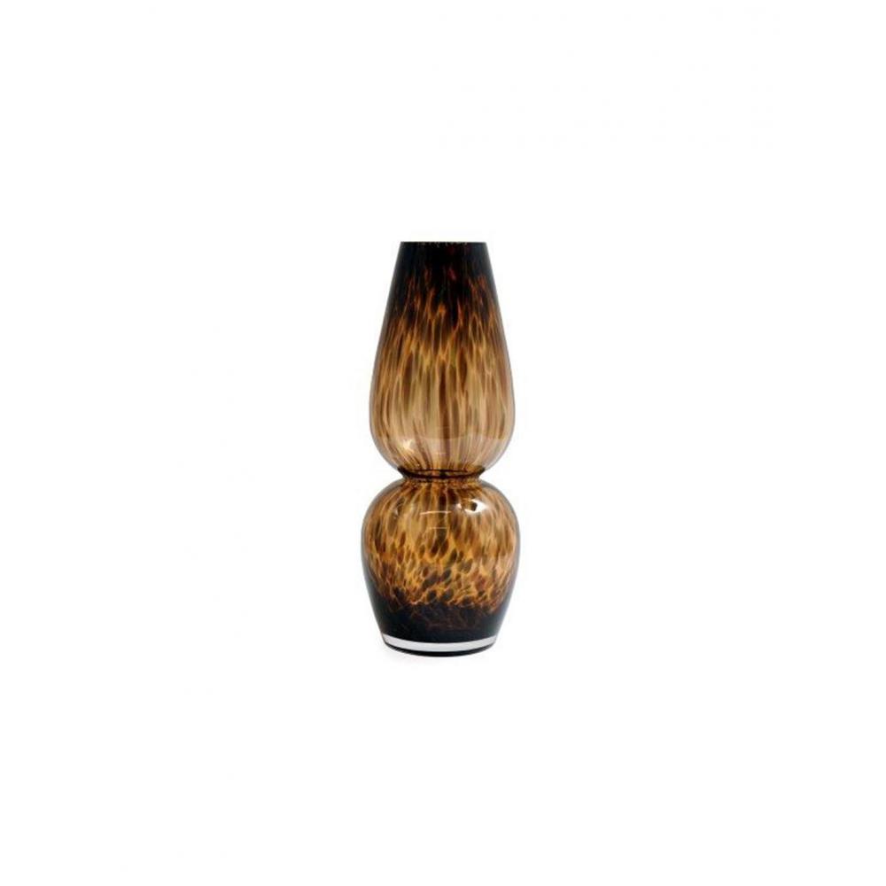 Βάζο μελί πιτσιλωτό 17x41,5cm Plastona 014.OR7833