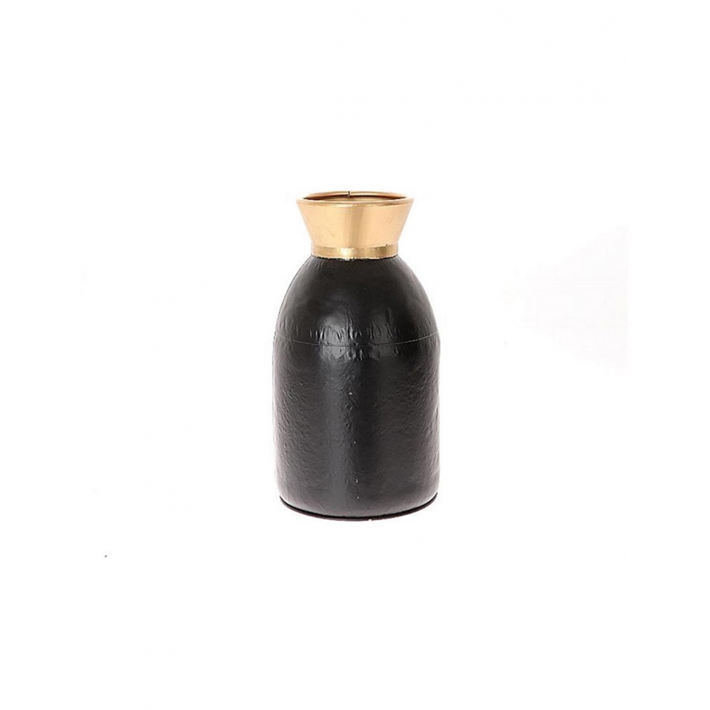 Βάζο μεταλ.μαύρο με χρυσό rim 22Χ38,6 Plastona 012.862259535