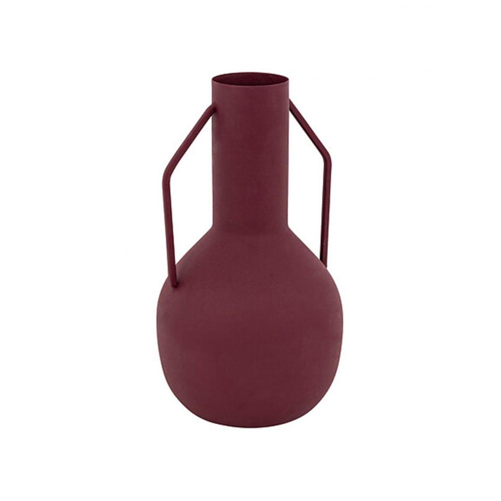 Βάζο μπορντώ μεταλ.αμφορέας Φ11 Η20cm Plastona 07.204214