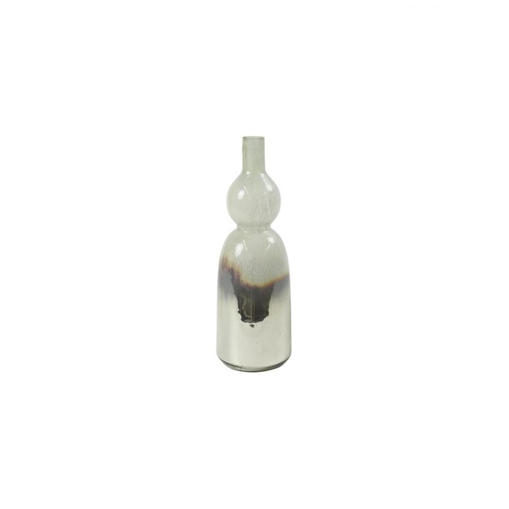 Βάζο / μπουκάλι γυάλινο καφέ νερά Φ12Η36CM Plastona 013.801287