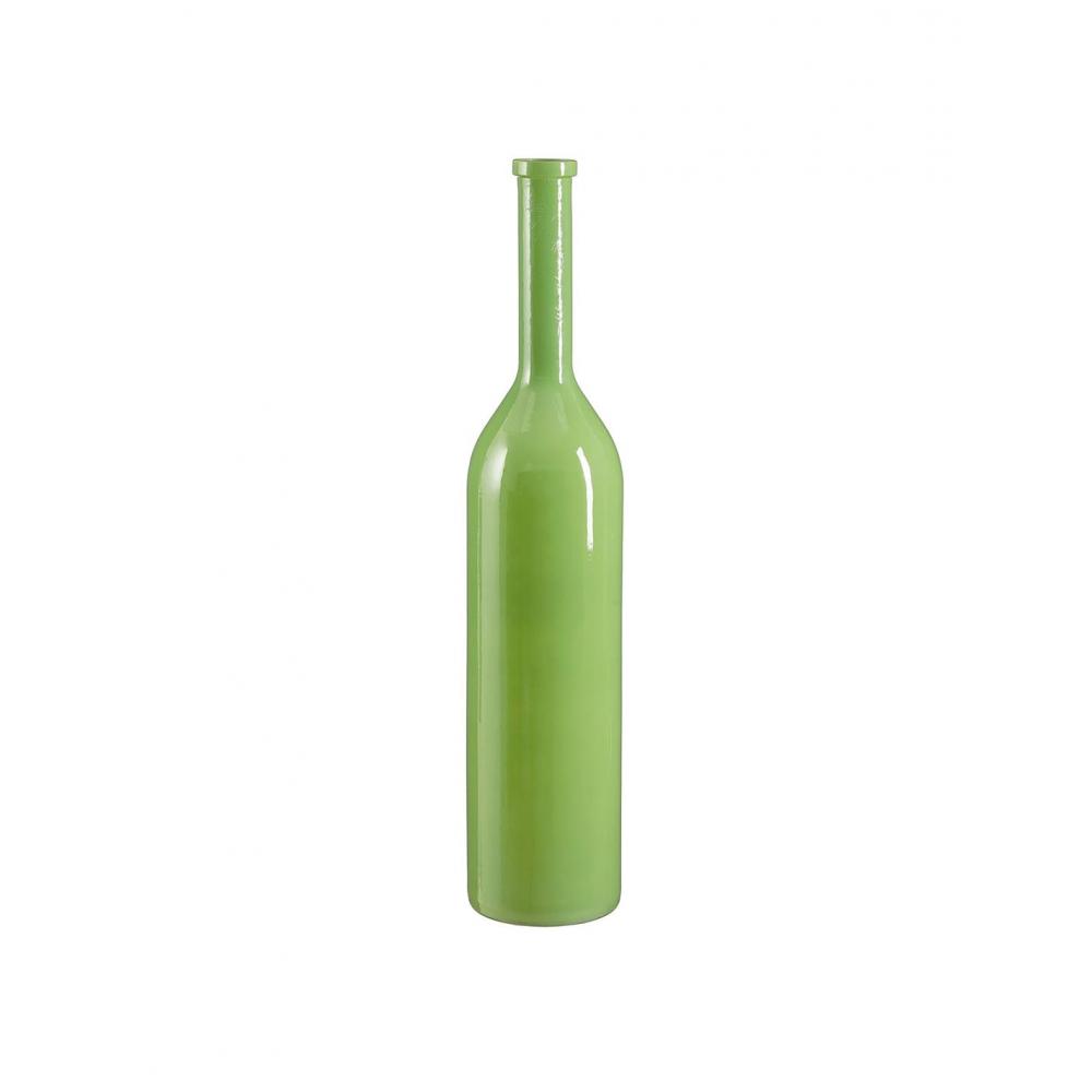 Βάζο μπουκάλι πράσινο γυάλινο Φ21Η100cm Plastona 02.1172276