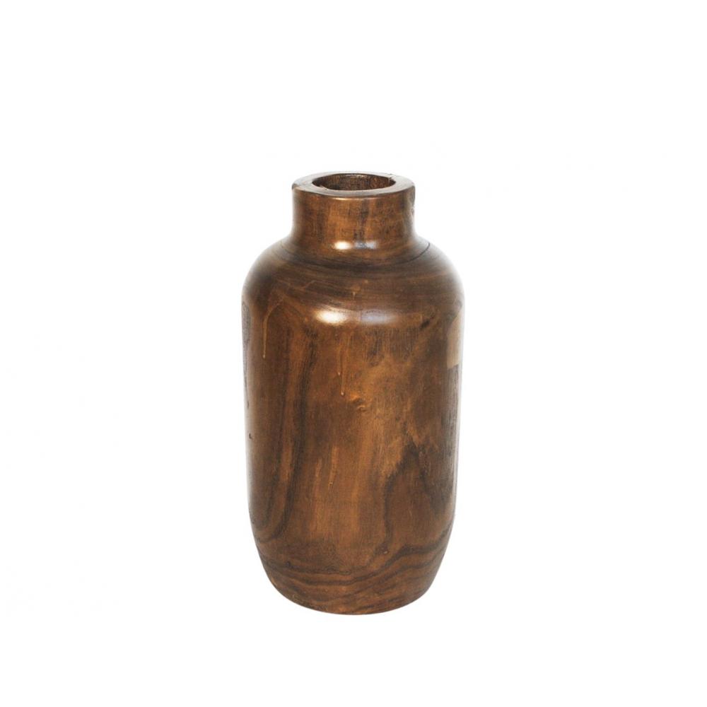 Βάζο mango καφέ vintage Φ18Η37cm Plastona 00.07.75551