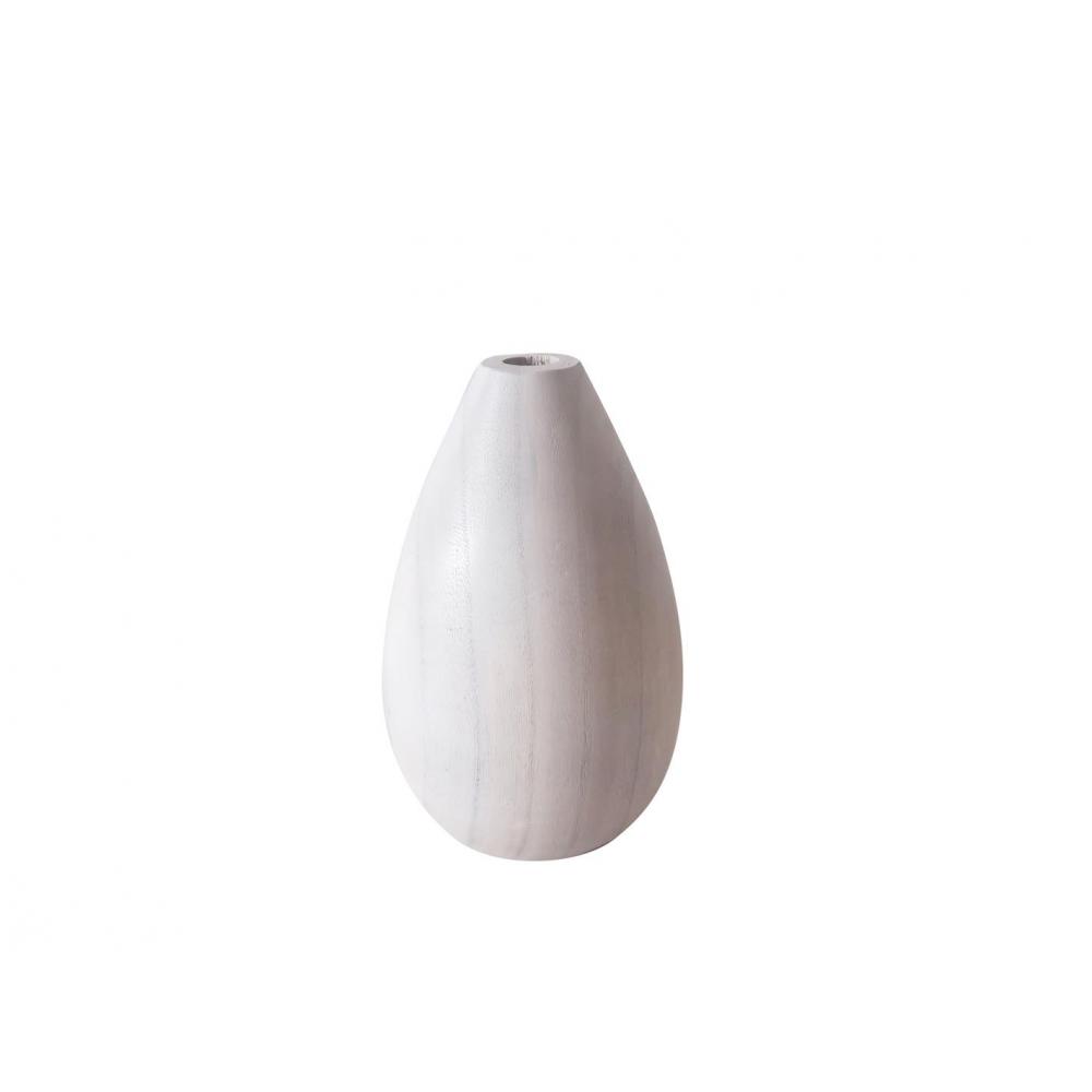 Βάζο mango λευκό Φ14Η23cm Plastona 00.07.75556