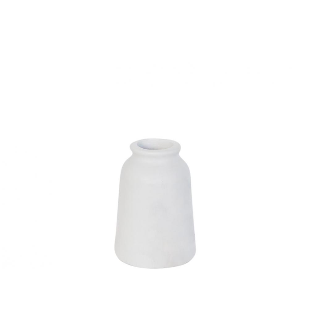 Βάζο mango λευκό Φ18,5Η25cm Plastona 00.07.75553