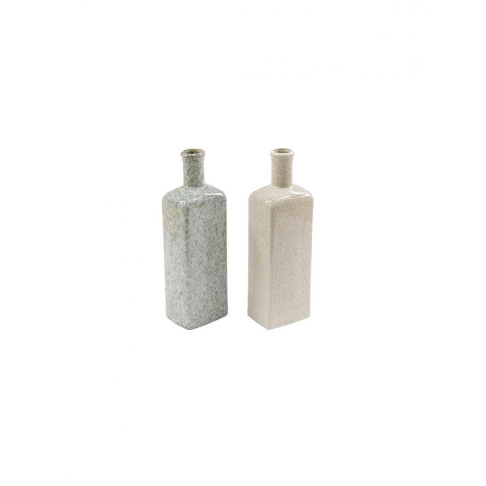 Βάζο πορσελάνη 2χρώματα 9.5X7X30cm Plastona 014.OR8804