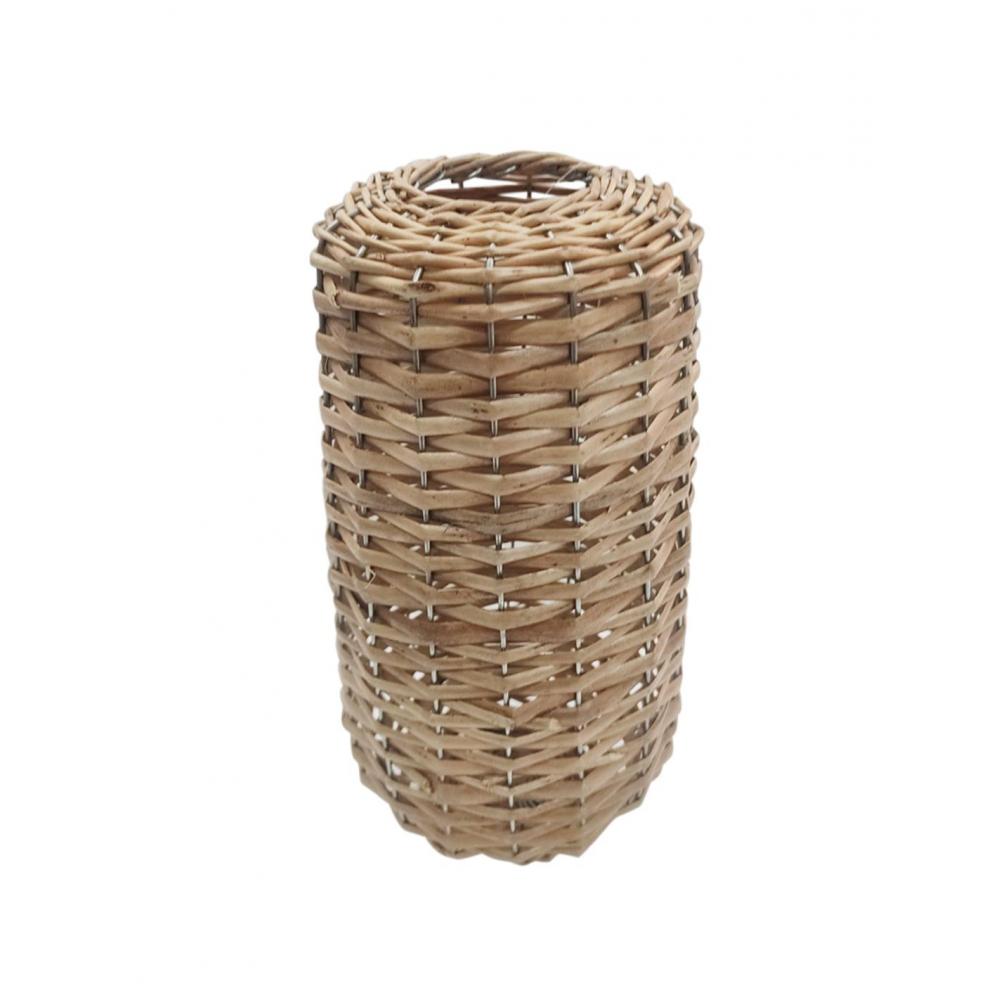 Βαζο rattan φυσικό 15Χ29,5 Plastona 00.06.61165