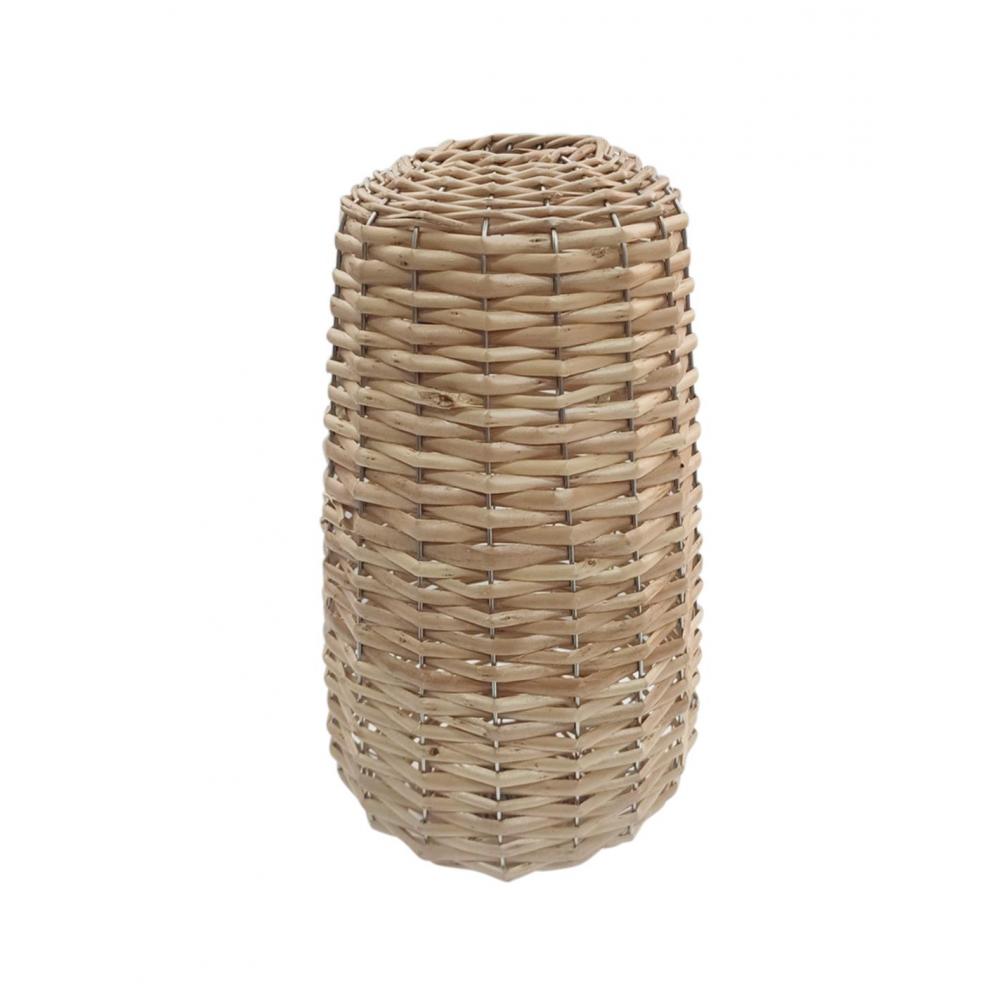 Βαζο rattan φυσικό 20Χ38,5 Plastona 00.06.61164