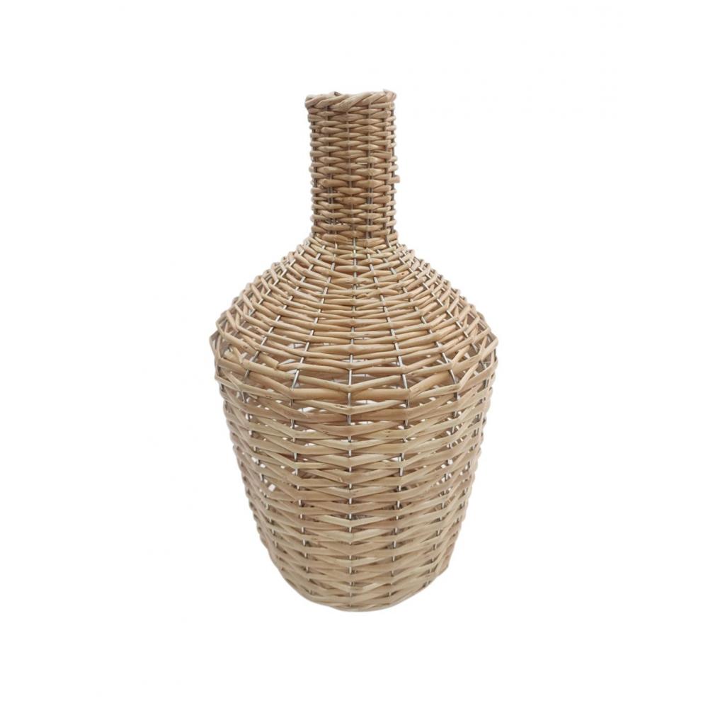 Βάζο rattan φυσικό 21Χ38 Plastona 00.06.61166