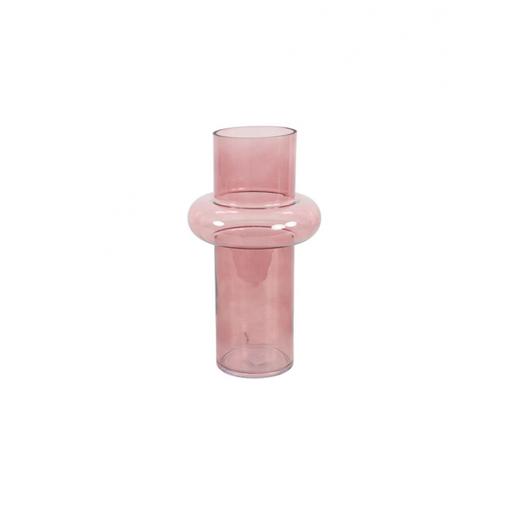 Βάζο σωλήνας γυαλ.ροζ 17Χ31 Plastona 013.787913